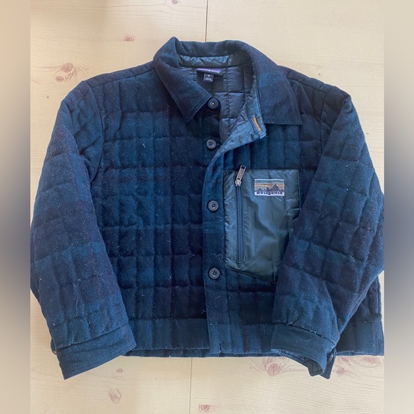 Cropped Patagonia Vintage Down Jacket size medium - Picture 1 of 8